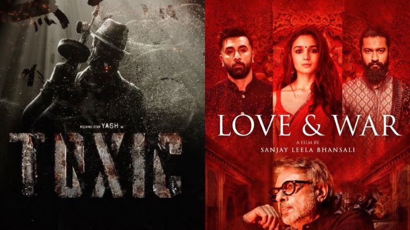 ಟಾಕ್ಸಿಕ್ ಕಾರಣದಿಂದ ಬನ್ಸಾಲಿ ನಿರ್ದೇಶನದ ಸಿನಿಮಾ ರಿಲೀಸ್ ಡೇಟ್ ಮುಂದಕ್ಕೆ 2 Love and war 1