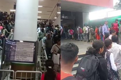 Mejestic Metro Station Congestion