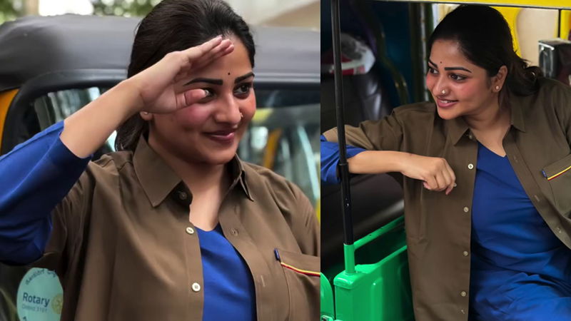 ಆಟೋ ಚಾಲಕರ ಸಂಘಕ್ಕೆ ರಾಯಭಾರಿಯಾದ ರಚ್ಚು 5 Rachita Ram 4