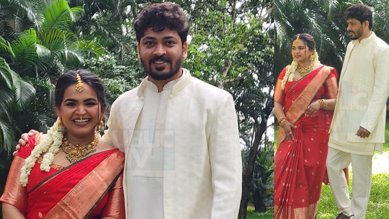 ವಧುವಾದ ಗಾಯಕಿ ಸುಹಾನಾ ಸಯ್ಯದ್ - ʻಭಲೇ ಜೋಡಿʼ ಎಂದ ಫ್ಯಾನ್ಸ್ 5 Suhana Syed 3