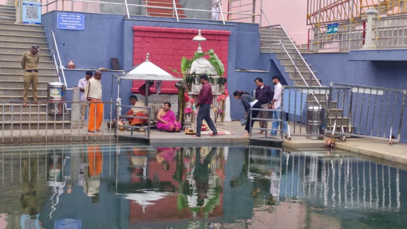 ಕಾವೇರಿ ತೀರ್ಥೋದ್ಭವಕ್ಕೆ ಕ್ಷಣಗಣನೆ - ಕಣ್ತುಂಬಿಕೊಳ್ಳಲಿರುವ ಡಿಕೆಶಿ, ರಾಮಲಿಂಗಾ ರೆಡ್ಡಿ 16 Talakaveri theerthodbhava on october 17