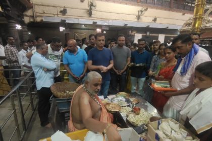 Vijay Kiragandur durgaaparameshwari temple