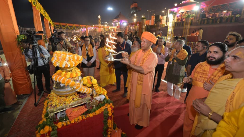 ayodhya deepotsav yogi adityanath