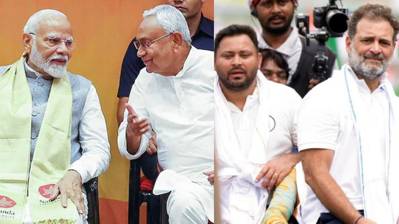 bihar elections nda and india bloc