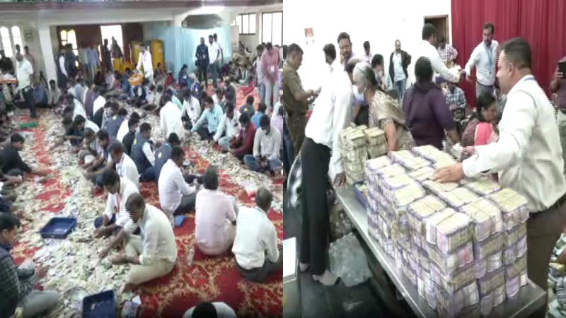 hasanamba temple hundi money