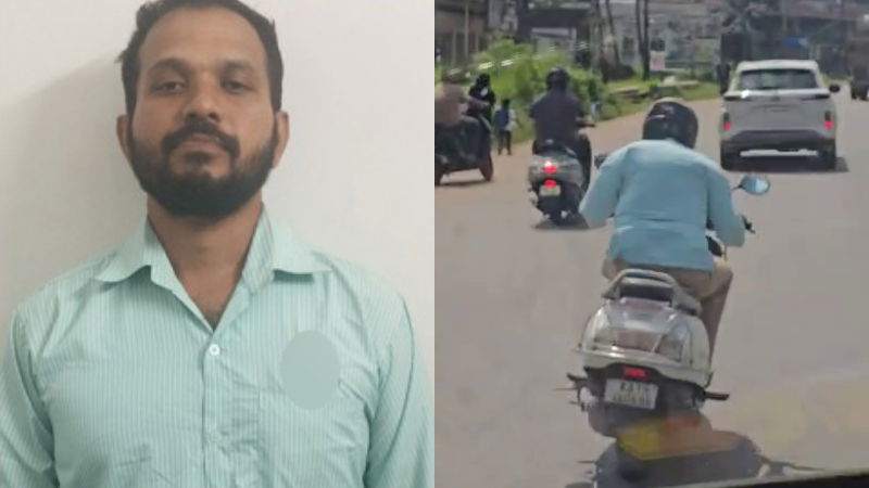 ಮಂಗಳೂರು | ಆಂಬುಲೆನ್ಸ್ಗೆ ದಾರಿ ಬಿಡದೇ ಬೈಕ್ ಸವಾರನ ಪುಂಡಾಟ - ಚಾಲಕ ಅರೆಸ್ಟ್ 4 mangaluru ambulance