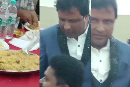 ಮುಸ್ಲಿಂ ಮದುವೆ ಮನೆಯಲ್ಲಿ ಊಟಕ್ಕೆ ಕುಳಿತಿದ್ದ ಹಿಂದೂ ವ್ಯಕ್ತಿಯನ್ನ ಏಳಿಸಿ ಅಪಮಾನ 13 muslim marriage hindu man