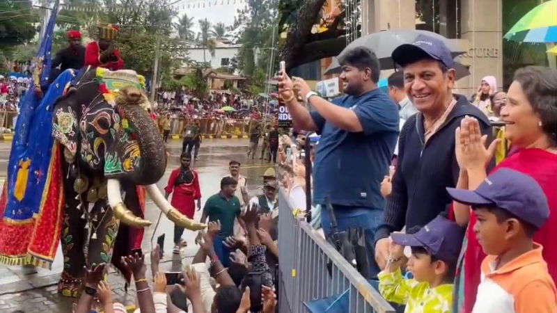 shivarajkumar dhananjaya elephant