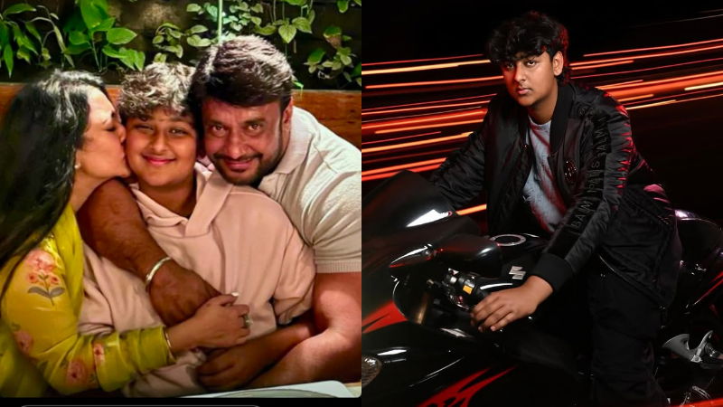 ನಟ ದರ್ಶನ್ ಪುತ್ರ ವಿನೀಶ್ಗೆ ಬರ್ತ್ಡೇ ಸಂಭ್ರಮ; ವಿಜಯಲಕ್ಷ್ಮಿ ಪೋಸ್ಟ್ 2 vijayalakshmi darshan vineesh