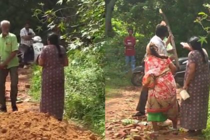 ನೆಲಮಂಗಲ | ರಸ್ತೆ ದುರಸ್ತಿ ವೇಳೆ ಎರಡು ಕುಟುಂಬಗಳ ನಡುವೆ ಗಲಾಟೆ - ಮಹಿಳೆ ಮೇಲೆ ಮಾರಣಾಂತಿಕ ಹಲ್ಲೆ 5 woman assaulted by neighbour in nelamangala