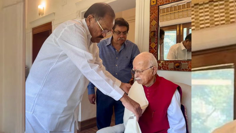 98ನೇ ವಸಂತಕ್ಕೆ ಕಾಲಿಟ್ಟ ಎಲ್.ಕೆ.ಅಡ್ವಾಣಿಗೆ ಮೋದಿ ಶುಭ ಹಾರೈಕೆ 3 Advani 1