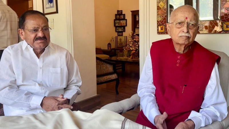 98ನೇ ವಸಂತಕ್ಕೆ ಕಾಲಿಟ್ಟ ಎಲ್.ಕೆ.ಅಡ್ವಾಣಿಗೆ ಮೋದಿ ಶುಭ ಹಾರೈಕೆ 2 Advani