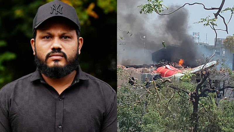 ಎಲ್ಲವನ್ನೂ ಕಳ್ಕೊಂಡೆ, ಪತ್ನಿ, ಮಗನೊಂದಿಗೆ ಮಾತಾಡೋಕು ಕಷ್ಟವಾಗುತ್ತೆ - ಅಹಮದಾಬಾದ್ ವಿಮಾನ ದುರಂತದಲ್ಲಿ ಮೃತ್ಯಂಜಯನಾದ ರಮೇಶ್ ಮಾತು 2 Air India Plane Crash Survivor vishwas kumar ramesh