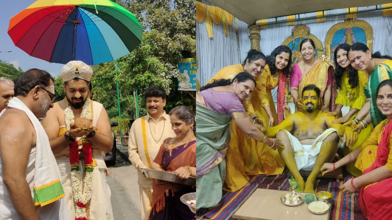 ವೈವಾಹಿಕ ಜೀವನಕ್ಕೆ ಕಾಲಿಟ್ಟ ಕೆಜಿಎಫ್, ಕಾಂತಾರ ಹಾಡುಗಳ ಗಾಯಕಿ ಅನನ್ಯ ಭಟ್ 7 Ananya Bhat Marriage 1