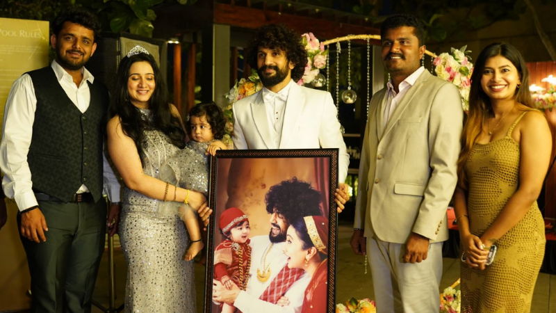 ನಟ ಭುವನ್ ಪೊನ್ನಣ್ಣ ಲಕ್ ಬದಲಿಸಿದ ಮಗಳು ತ್ರಿದೇವಿ ಪೊನ್ನಕ್ಕ 4 Bhuvan Ponnanna Tridevi Ponnakka