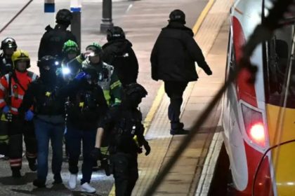 London Bound Train Stabbed