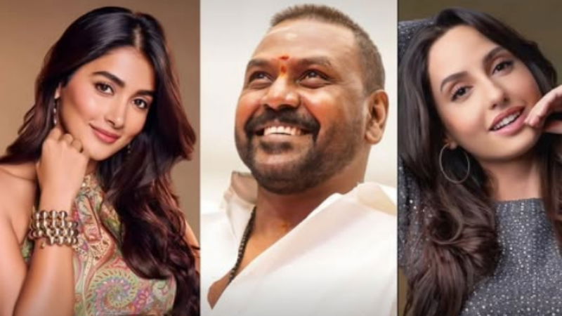 Pooja Hegde Nora Fatehi Kanchana 4