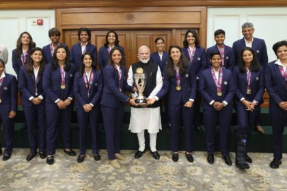 Team India Met PM Modi 1
