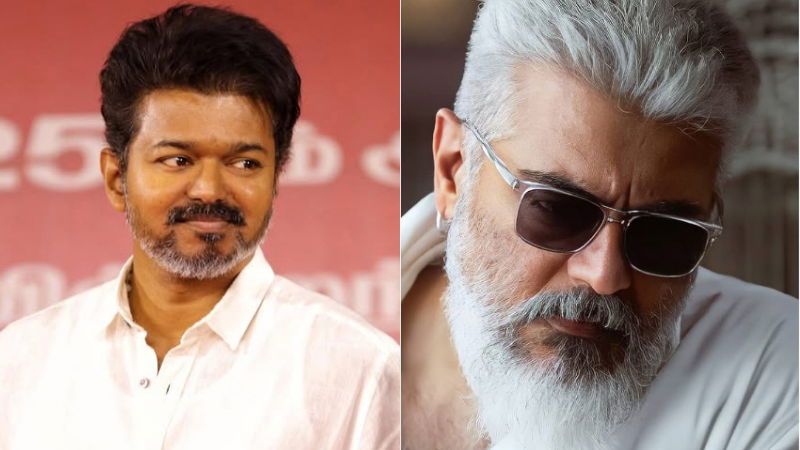 Thala ajith and tvk vijay