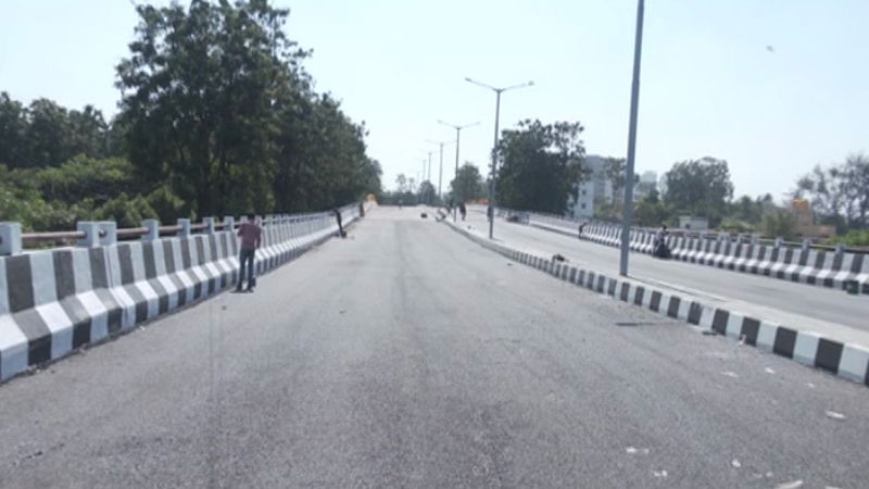 bengalurus hosakerehalli flyover near pes college finally set to open one week