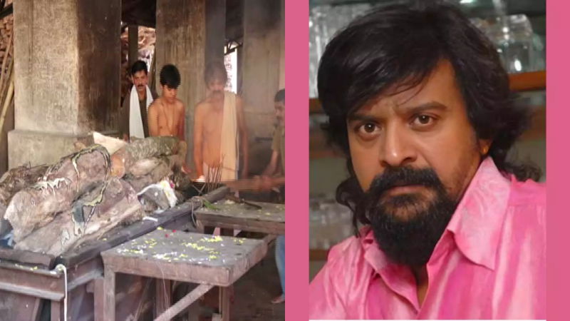 ಬ್ರಾಹ್ಮಣ ಸಂಪ್ರದಾಯದಂತೆ ನೆರವೇರಿದ ನಟ ಹರೀಶ್ ರಾಯ್ ಅಂತ್ಯಕ್ರಿಯೆ 2 harish rai funeral