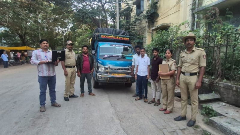 illegal ration transportation in davangere accused arrested