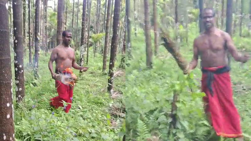 ಚಿಕ್ಕಮಗಳೂರು | ದೈವದಂತೆ ವರ್ತಿಸಿ, ಸರ್ವೆಗೆ ಬಂದವ್ರ ಮೇಲೆ ಹಲ್ಲೆ ಮಾಡಿದ ಭೂಪ! 1 man attacked on brothers wife who came for land survey in chikmagaluru koppa