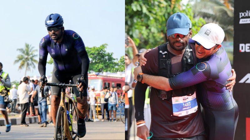 ತೇಜಸ್ವಿ ಸೂರ್ಯ & ಅಣ್ಣಾಮಲೈರಿಂದ ಗೋವಾದಲ್ಲಿ ಐರನ್ಮ್ಯಾನ್ 70.3 ಪೂರ್ಣ 3 tejasvi surya annamalai Ironman 70.3 goa